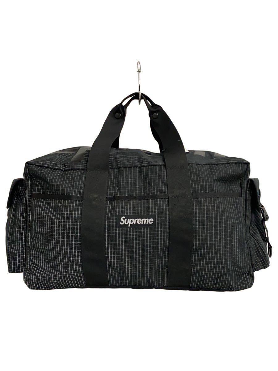 Supreme / ボストンバッグ/3M/BLK/チェック