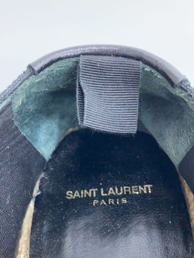 商品画像：Black Studded Canvas Flat Espadrilles/40/BLK/CR 378012 6