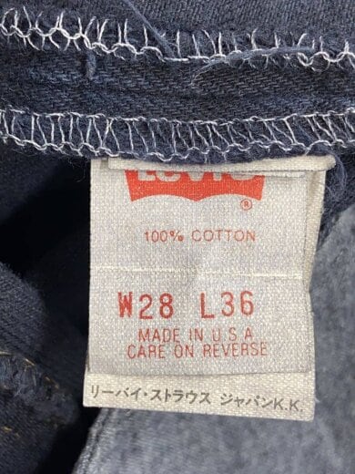 商品画像：Lot.501/USA製/ボタン裏552/W28×L36/コットン/NVY/501 5