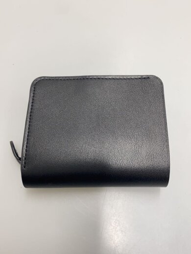 商品画像：Snap Wallet/2つ折り財布/レザー/BLK/無地/メンズ 2