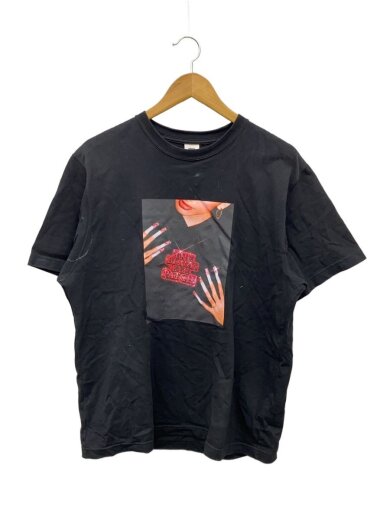 商品画像：Tシャツ/M/コットン/BLK/無地 1