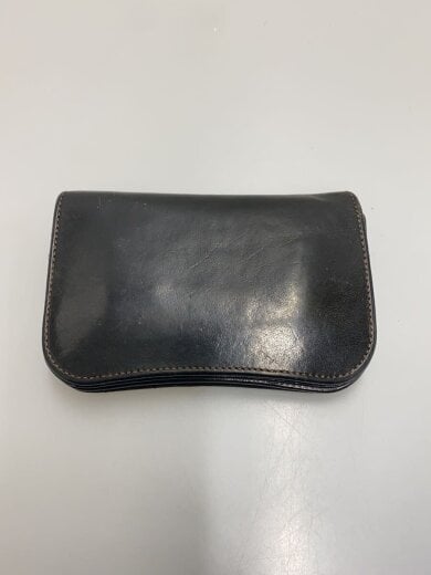 商品画像：BLISTER/S/スワンロゴ/2つ折り財布/レザー/BLK/無地/メンズ 2