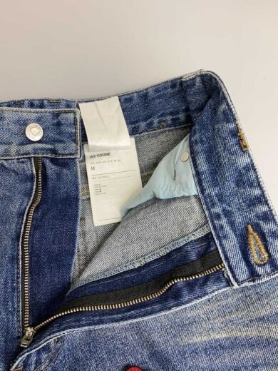 商品画像：Shearling Cuff Denim Pants/M/コットン/IDG/WD-DP3-23-315-M-NV 3