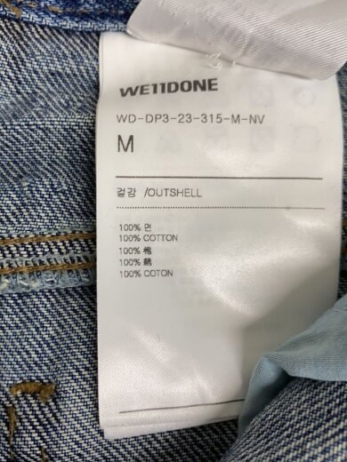 商品画像：Shearling Cuff Denim Pants/M/コットン/IDG/WD-DP3-23-315-M-NV 5