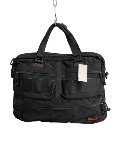 商品画像：ブリーフケース/ナイロン/BLK/無地 1