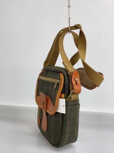 商品画像：ショルダーバッグ/ウール/KHK/チェック 2