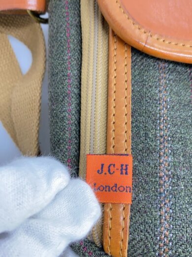 商品画像：ショルダーバッグ/ウール/KHK/チェック 5