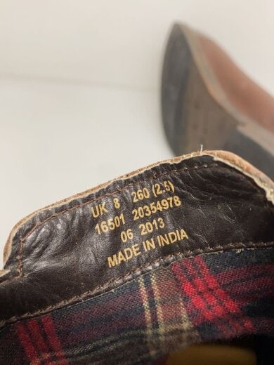 商品画像：サイドジップブーツ/UK8/BRW/レザー/20354978 5