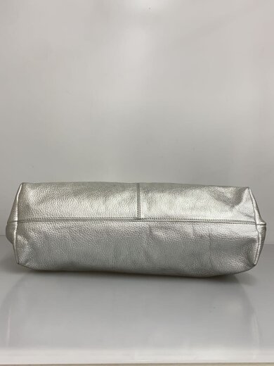 商品画像：トートバッグ/レザー/SLV/無地 4