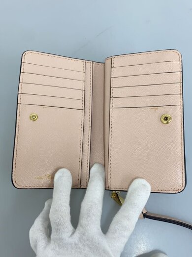 商品画像：スナップショット/2つ折り財布/PVC/BEG/無地/レディース 4