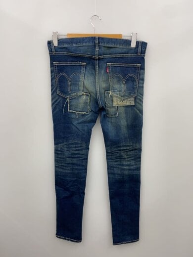 商品画像：パッチワークスキニーパンツ/3/デニム/IDG 2