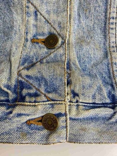 商品画像：黒タグ/Gジャン/S/コットン/IDG/無地// 7