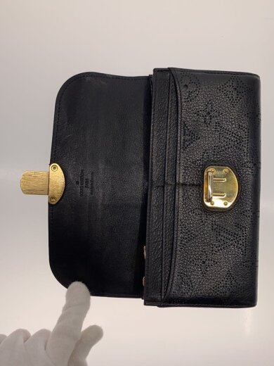 商品画像：ポルト・フォイユ・イリス_マヒナ/レザー/BLK/レディース/M58163 4