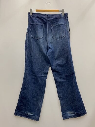 商品画像：HARD TWIST DENIM WIDE SLACKS/4/コットン/IDG/無地/A20AP02DM 2
