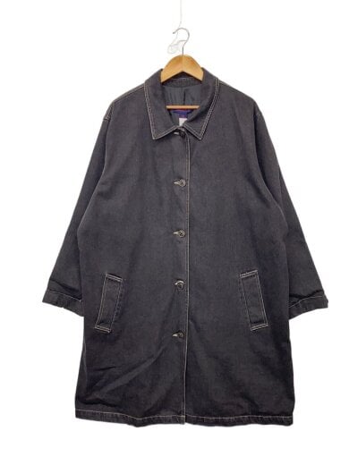 商品画像：DENIM&CO./デニムコート/XXL/コットン/BLK// 1