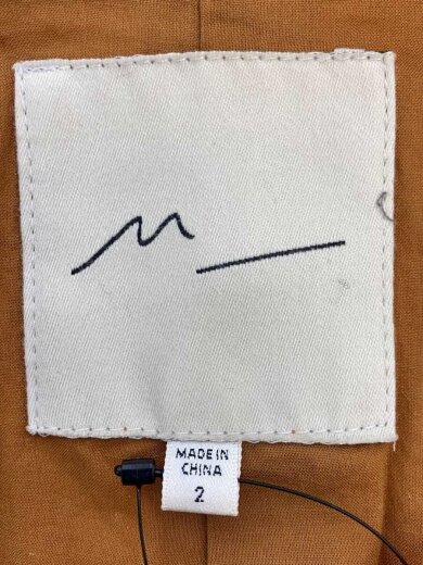 商品画像：テーラードジャケット/2/ポリエステル/ORN/無地/010HS230-0670 3