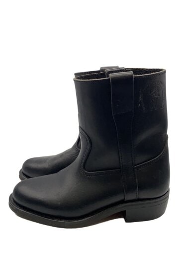 商品画像：ショートブーツ/--/BLK/レザー 1