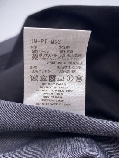 商品画像：プリーツワイドショーツ/L/ウール/GRY/UN-PT-M02 5