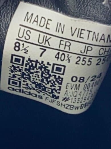 商品画像：TAEKWONDO_テコンドー/25.5cm/BLK 5