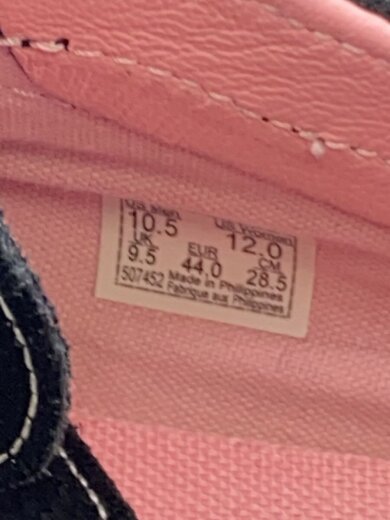 商品画像：ローカットスニーカー/US10.5/BLK/コットン/VN000EGXBA2 5