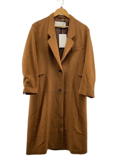 商品画像：コート/FREE/ポリエステル/BRW/無地 1