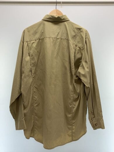 商品画像：長袖シャツ/L/ナイロン/KHK/無地 2