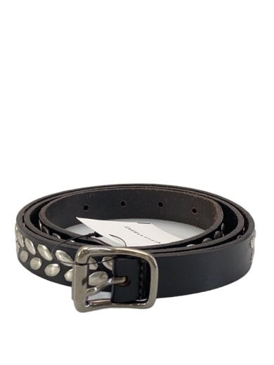 商品画像：ALMOUND STUD BELT 20/ベルト/レザー/BLK/メンズ/AC1212 1