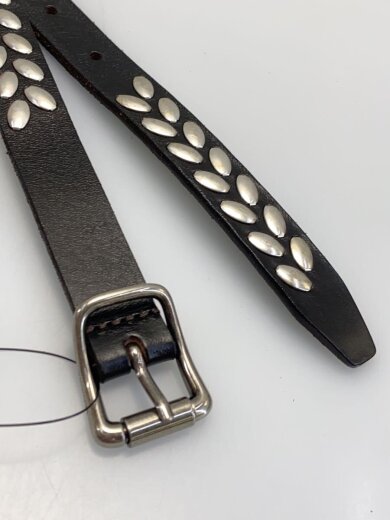 商品画像：ALMOUND STUD BELT 20/ベルト/レザー/BLK/メンズ/AC1212 2
