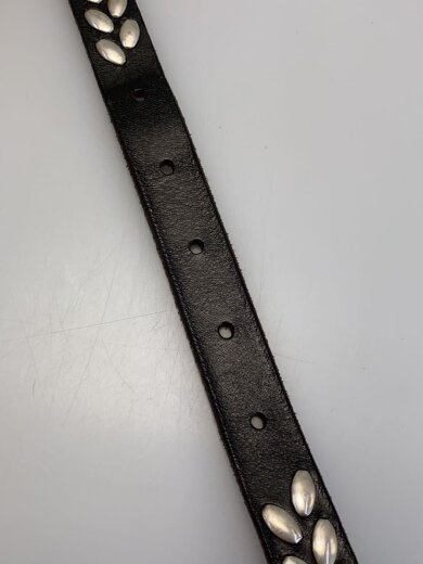 商品画像：ALMOUND STUD BELT 20/ベルト/レザー/BLK/メンズ/AC1212 4