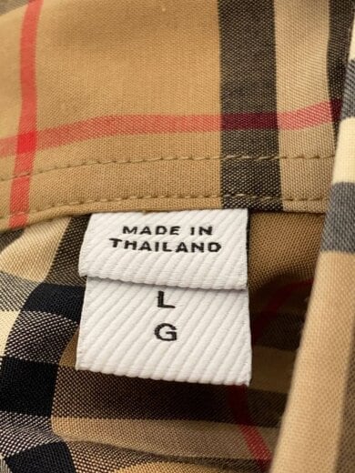 商品画像：長袖シャツ/L/コットン/CML/チェック/THTHGAR129SAM 4