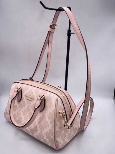 商品画像：フラワーダッフルクロスボディバッグ/ショルダーバッグ/PNK/総柄 2