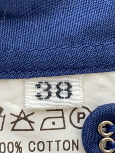 商品画像：シャツワンピース/38/コットン/NVY/無地// 4