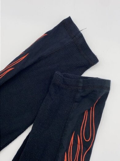 商品画像：長袖Tシャツ/XXL/コットン/BLK/無地 6