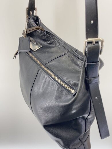 商品画像：ショルダーバッグ/レザー/BLK 2