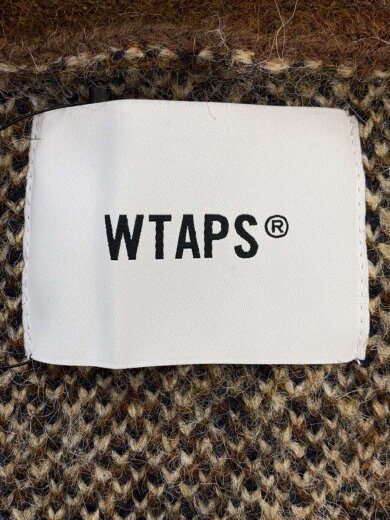 商品画像：カーディガン(厚手)/3/ポリエステル/BRW/チェック/252MADT-KNM05 3