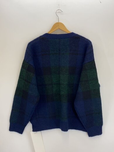 商品画像：カーディガン(厚手)/3/ポリエステル/チェック/252MADT-KNM05 2