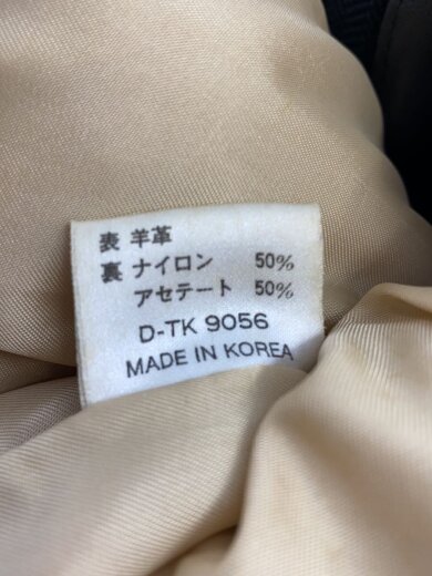 商品画像：ブルゾン/M/馬革/BLK/無地/30-1415// 4