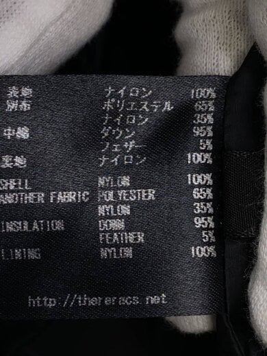商品画像：ダウンジャケット/36/ナイロン/BLK/18FW-RECT-180L 4