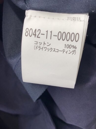 商品画像：ステンカラーコート/44/コットン/NVY/無地/8042-11-00000 4