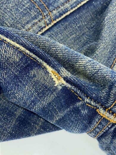 商品画像：60-70s/VT/501/BIGE/実寸W29/デニム/インディゴ/平行ステッチ/ダメージ有/ボ 6