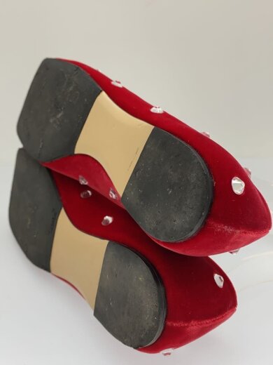 商品画像：パンプス/35.5/RED 4