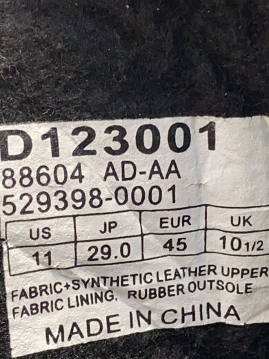 商品画像：ブーツ/29cm/BLK/D123001 5