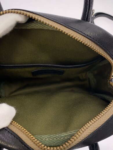 商品画像：ハンドバッグ/レザー/BLK/無地 6