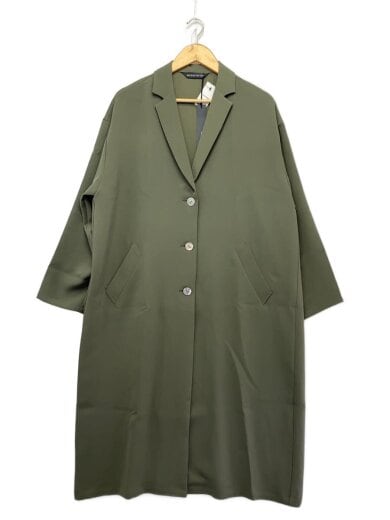 商品画像：コート/--/ポリエステル/KHK/無地 1
