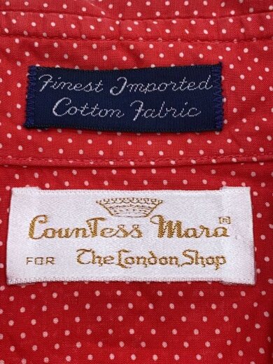 商品画像：countess mara/長袖シャツ/XL/--/RED/ドット 3