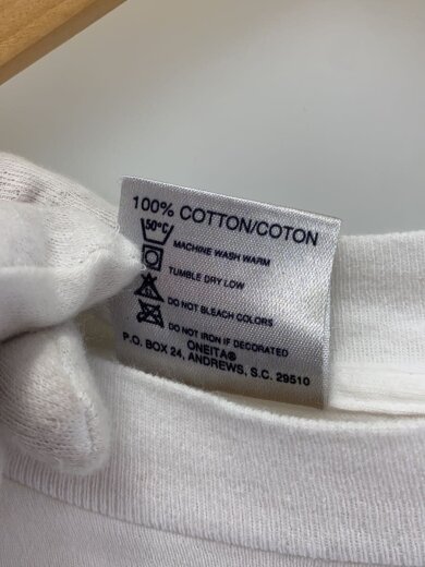 商品画像：長袖Tシャツ/L/コットン/WHT// 5