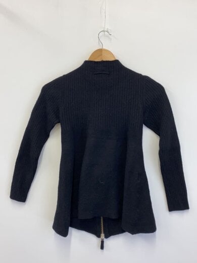 商品画像：ニット・セーター(薄手)/1/ウール/BLK/無地/438502/F1424// 2