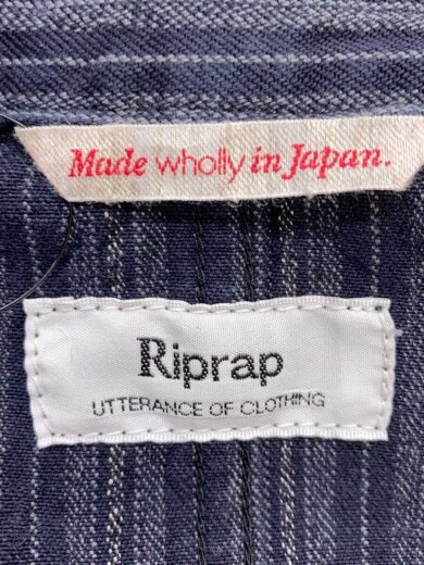 商品画像：Pepper Stripe All In One/オールインワン/M/コットン/NVY/RRA0801// 4