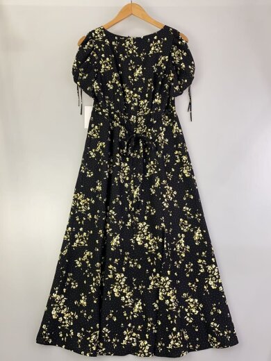 商品画像：半袖ワンピース/2/ポリエステル/BLK/総柄/25163130// 2