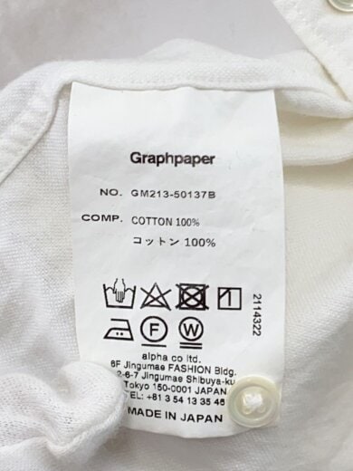 商品画像：長袖シャツ/FREE/コットン/WHT/GM213-50137B// 4